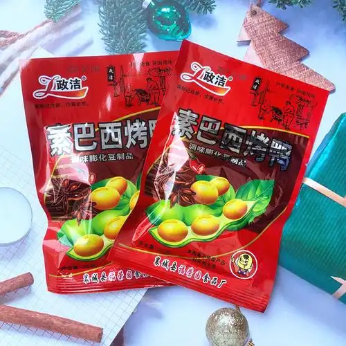 政洁巴西烤鸭大豆豆制品经典怀旧辣条辣片休闲素肉