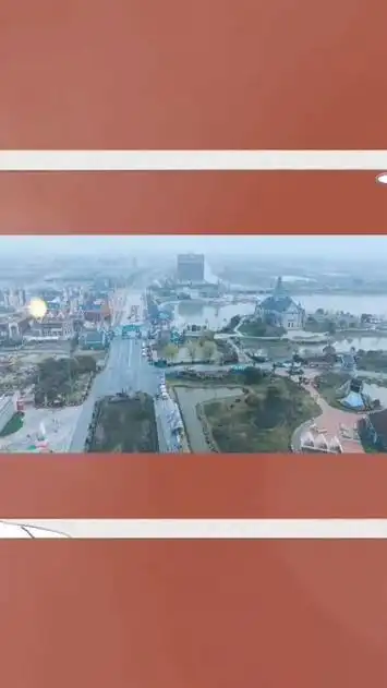 航拍盐城荷兰花海,春天里最美的郁金香海洋