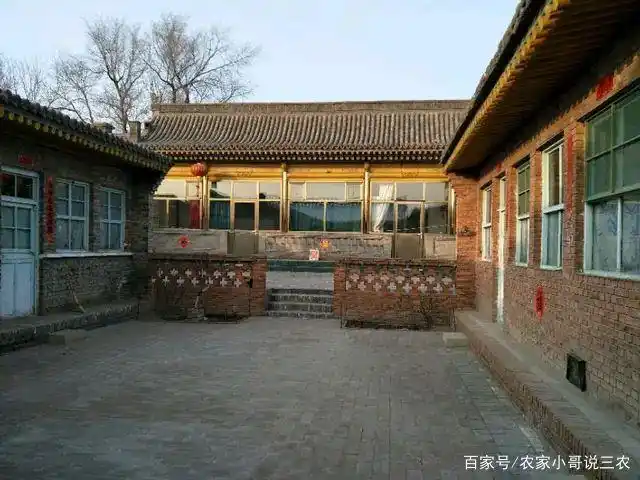 农村四合院,家的味道!