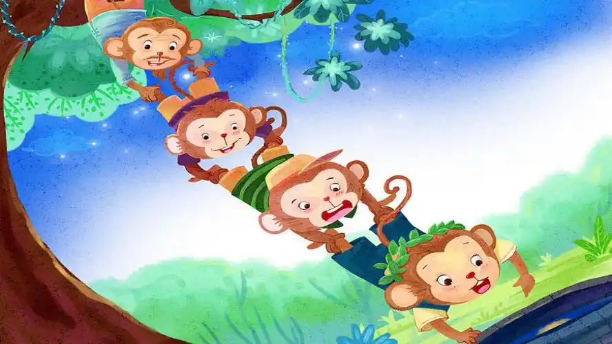 大班手工《猴子捞月》微课件.pptx