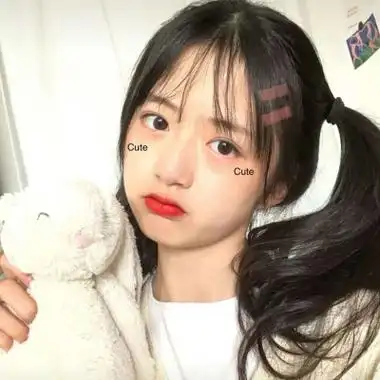 小清新女生头像可爱真人唯美甜美女生乖巧图片