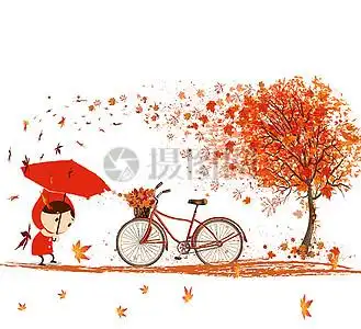 战疫动漫秋天的童话设计图片