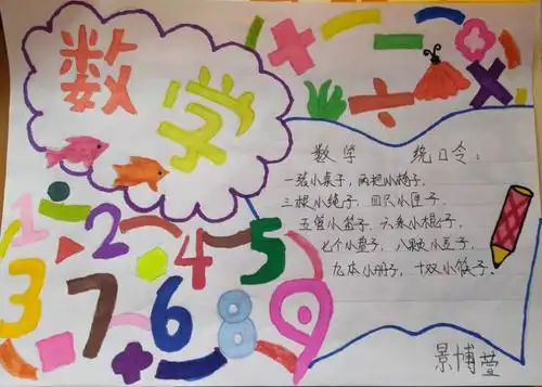 景博萱～《数学小报》