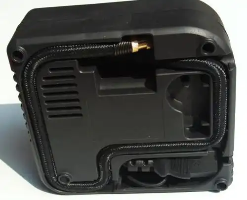 厂家直供电源插头充气泵便携式轮胎充气机家车两用电动充气泵