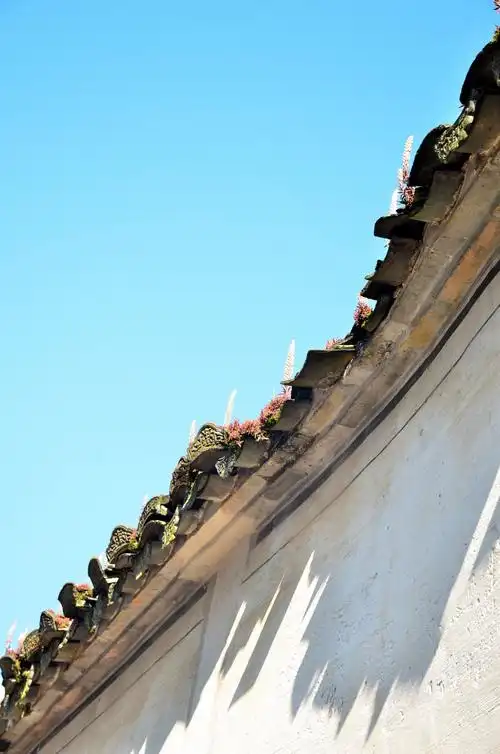 徽州老房子.屋檐               2012.10安徽.宏村