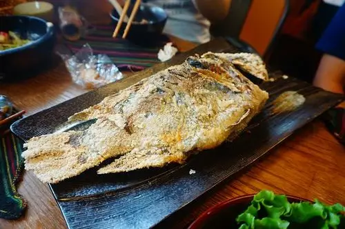 盐烤鱼 - picture of mumin homemade, xincheng