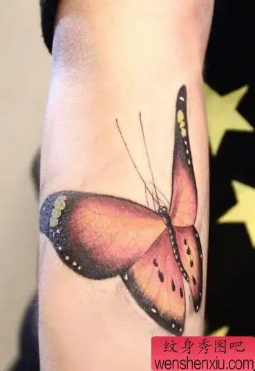 蝴蝶纹身