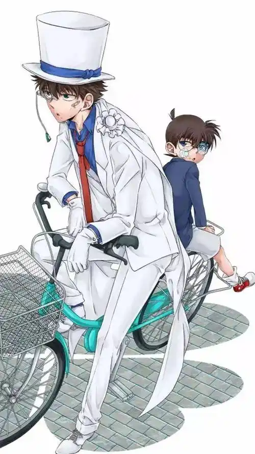 名侦探柯南角色壁纸专题丨怪盗基德