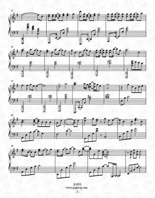 约定(exo 2014)_exo_钢琴谱_求谱网