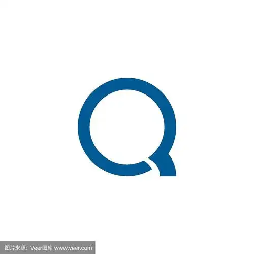 q字母标识模板矢量