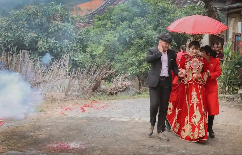 农村婚礼纪实照片