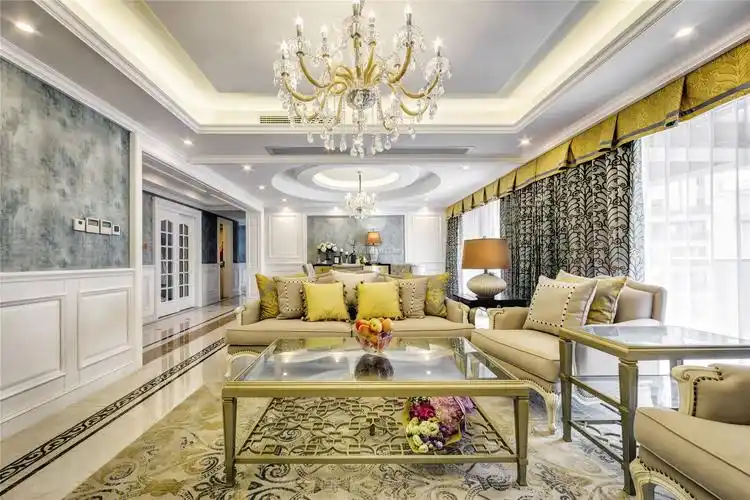 客厅吊灯装修效果图 客厅吊灯灯具