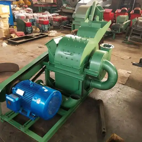 高速木粉机木材粉碎机木屑机木材削片机速度快产量高