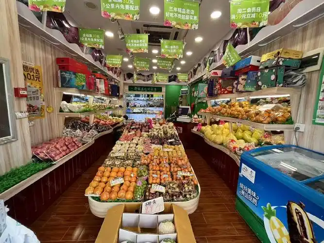 【4图】( 金点子 )小区门口家品牌水果店转让,郑州二七大学南路商铺