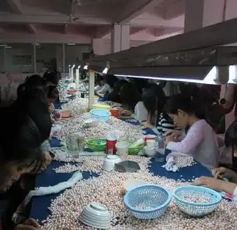 枣庄手工活加工,珍珠加工,工艺品手工制作,在家可做