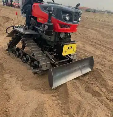 25马力水旱两用履带旋耕机 水稻田耕地机 打田机