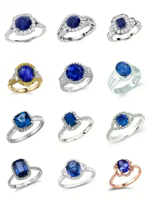 款式推荐12款蓝宝石戒指款式合集