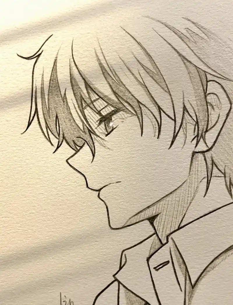 四年级画动漫人物男生 - 抖音