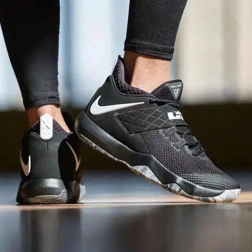 nike耐克男鞋詹姆斯使节10减震实战战靴运动篮球鞋ah7580 ah7580-001