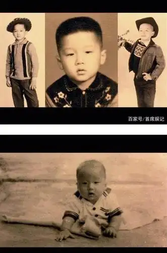 成龙童年照曝光罕见童年照成龙小时候就有主角相
