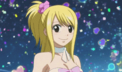 【妖精的尾巴】露西,二次元,动态,我最爱的妖尾