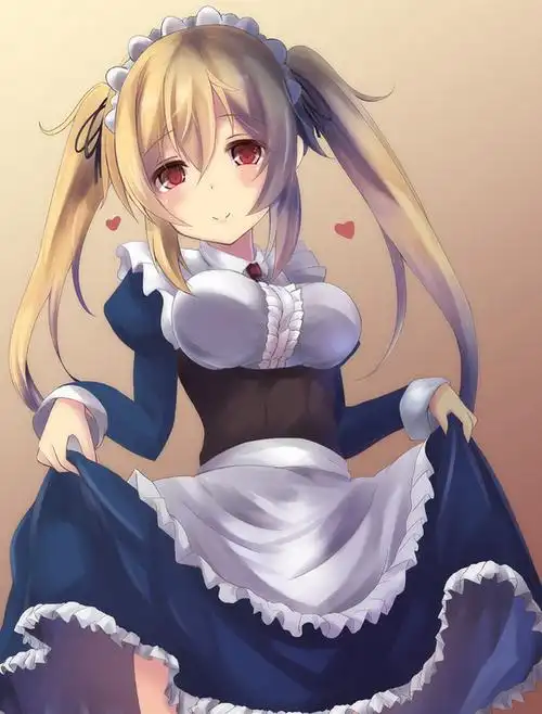 可爱的双马尾舰娘,白露级驱逐舰三号舰村雨美图分享