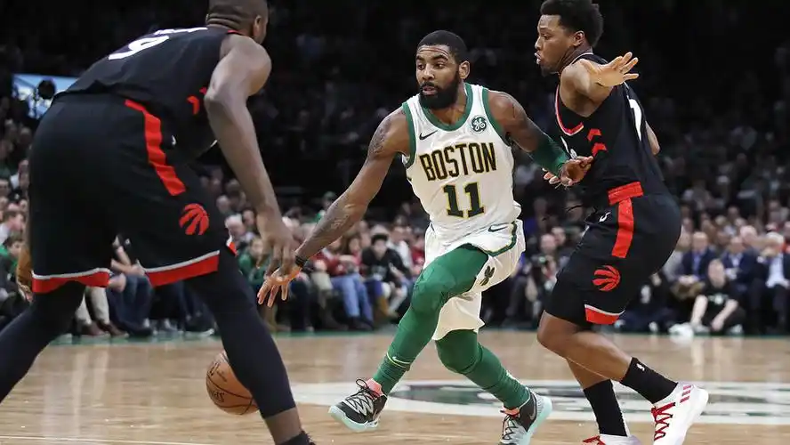 kyrie irving and his boston celtics teammates have