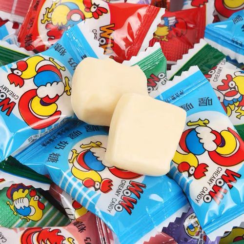 wowo喔喔奶糖正品网红儿时怀旧零食休闲结婚糖果
