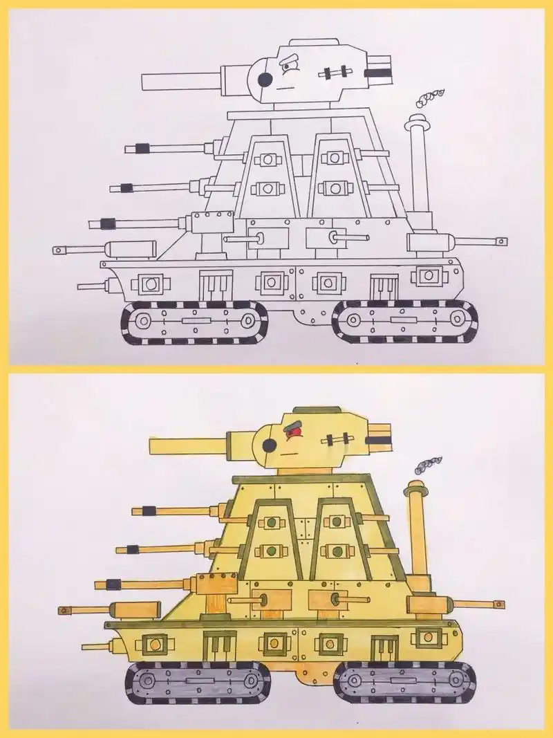 简笔画|爱国者kv44