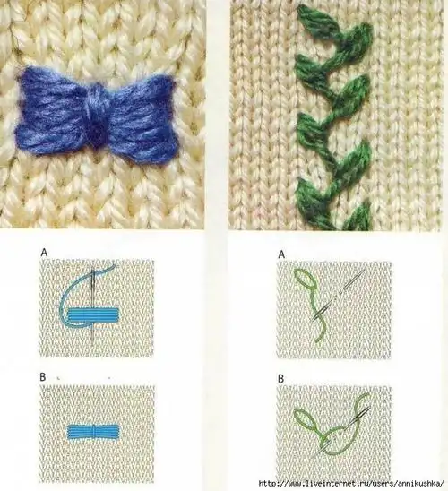 100个毛衣绣花针法图样大全,收藏学习- 北京丽绣坊工艺品有限公司