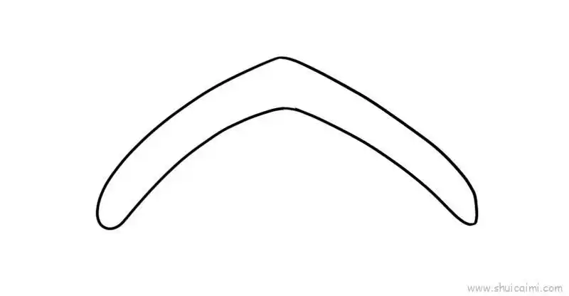 更多回旋镖简笔画,回旋镖的画法简笔画,回旋镖怎么画相关的简笔画内容