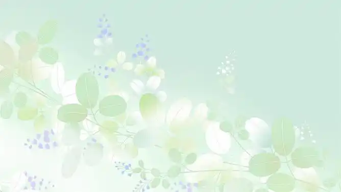 淡雅渐变绿色ppt背景图片