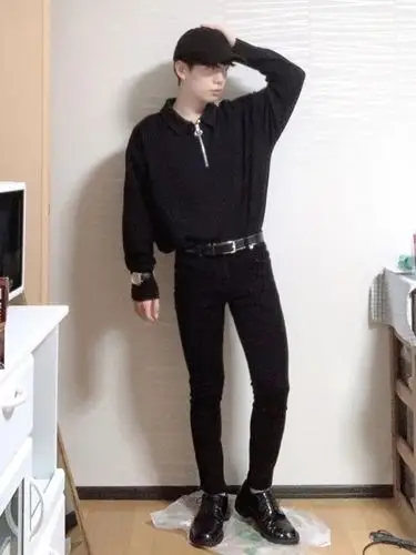 搭配spinns牛仔裤(黑色系)的男性时尚穿搭总览