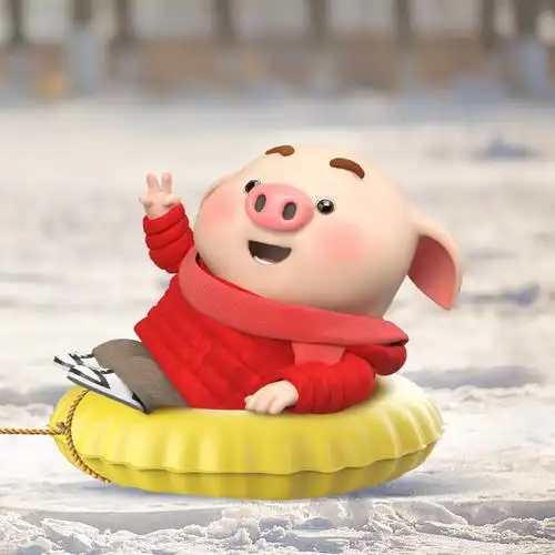 下雪奇遇记##猪小屁六周年##致敬奋力拼搏的你