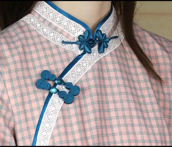 盘扣旗袍扣子复古手工纽扣蜻蜓扣装饰辅料中式服饰配件土黄单买包边条