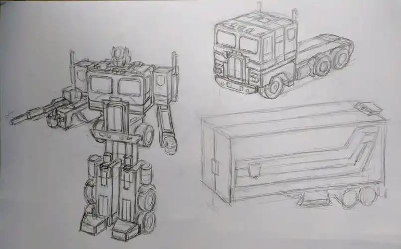 记录一下最近画的变形金刚 - 哔哩哔哩