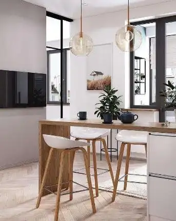 下面是我收集的家居吧台装修效果图