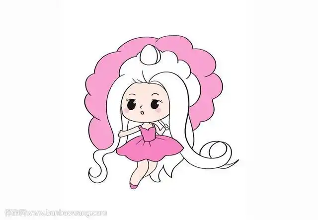 怎么画叶罗丽仙子茉莉