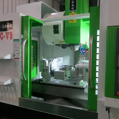 台湾新代系统5轴数控机床多角度cnc立式五轴联动数控加工中心