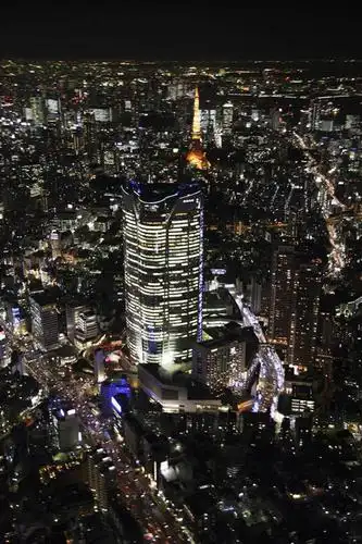 室外,夜晚,度假,美景,城市风光,城市,大厦,建筑,路灯,摩天大楼,夜景