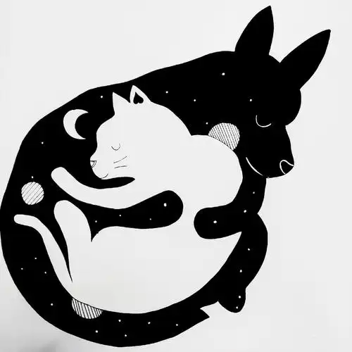 设计学类19-6班 正负形 构成作业