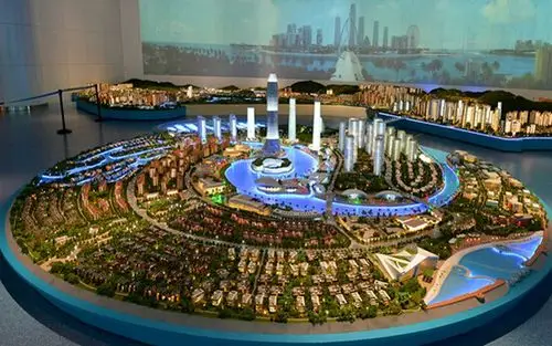 双鱼岛规划效果图