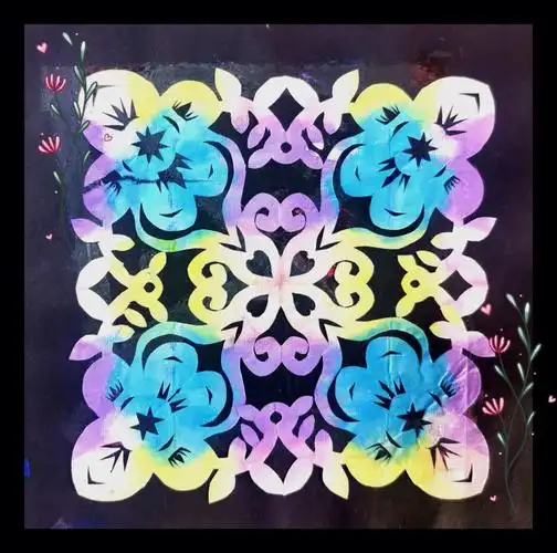 课程主题《有趣的染纸》94设计意图这是一节手工制作活动—染纸,是