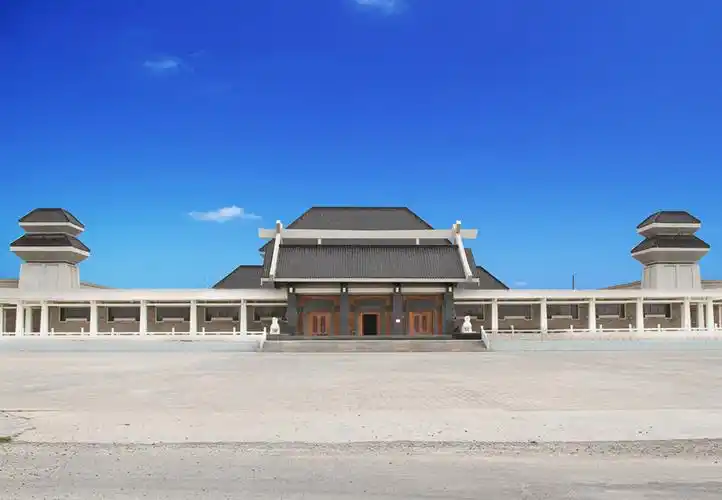 图为肃州丝绸之路博物馆今年前5个月,肃州区旅游接待量和旅游总收入