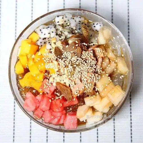 招牌糍粑红糖冰粉图片