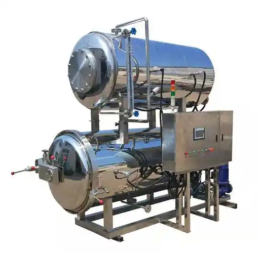 商用高温高压食品杀菌机真空包装袋玻璃瓶罐头熟食猫粮杀菌锅