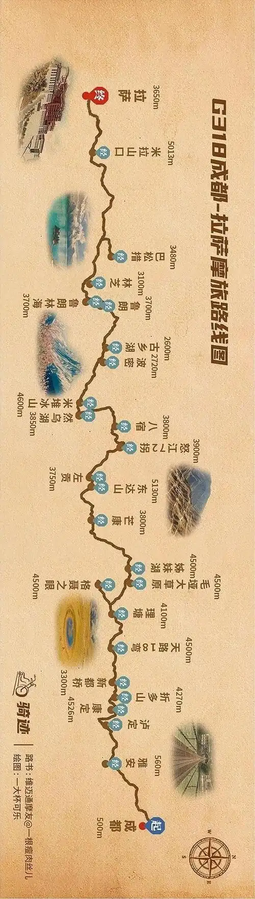 摩旅g318,真没想到川藏线能这么绝!