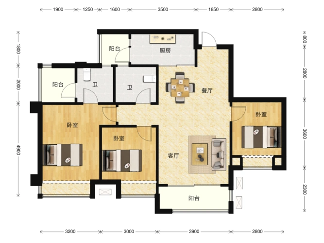 保利大国璟户型图(保利大国璟链家新房)