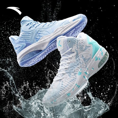 球鞋篮球安踏kt3team汤普森实战皮面运动鞋11741105篮球鞋