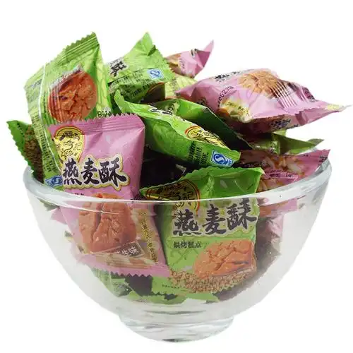 徐福记 燕麦酥 1500g散装称 混合味休闲饼点 办公零食饼干